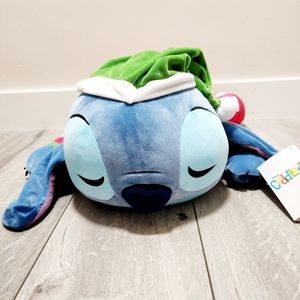 Disney Stitch Holiday Pajamas Cuddleez Large Plush